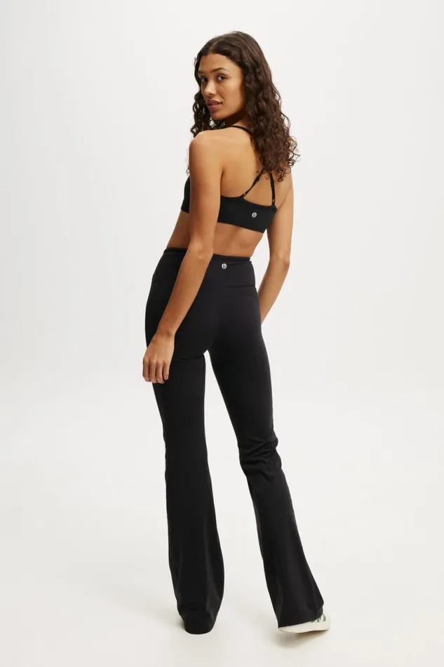 Cotton On Pants Ultra Soft Studio Flare Black 8211 Women