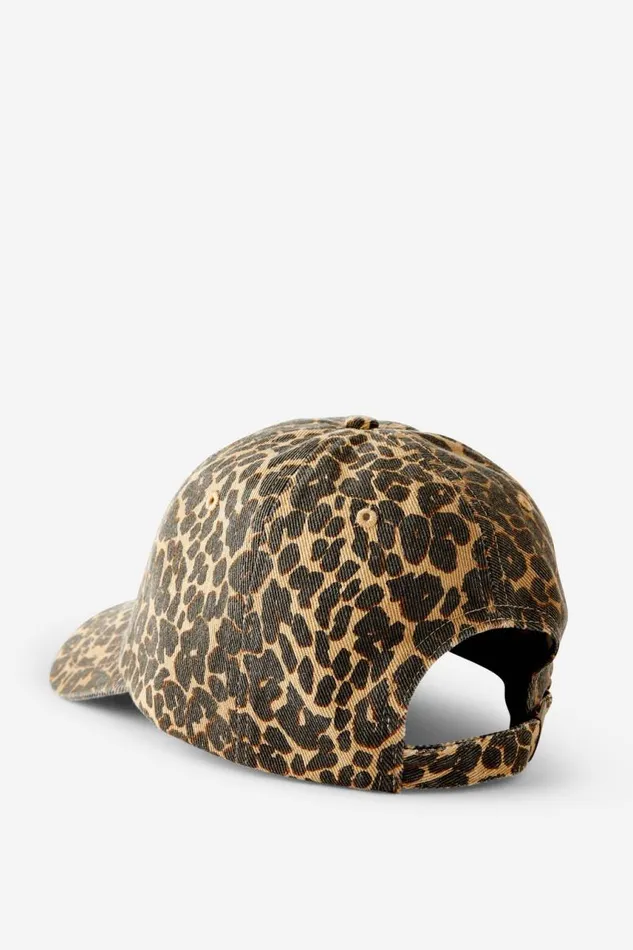 Cotton On ScarvesBeaniesandHats Classic Dad Cap Leopard 8211 Women Cotton On ScarvesBeaniesandHats Classic Dad Cap Leopard 8211 Women