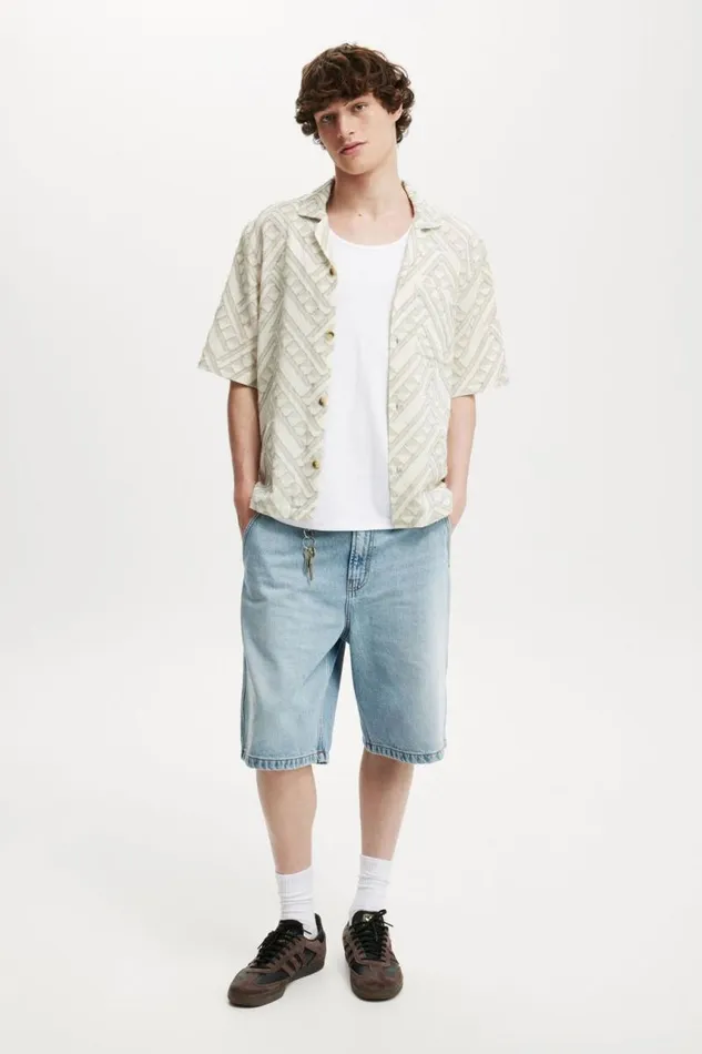 Cotton On Shirts and Polos Freemont Short Sleeve Shirt Pyramid Art 8211 Men Cotton On Shirts and Polos Freemont Short Sleeve Shirt Pyramid Art 8211 Men