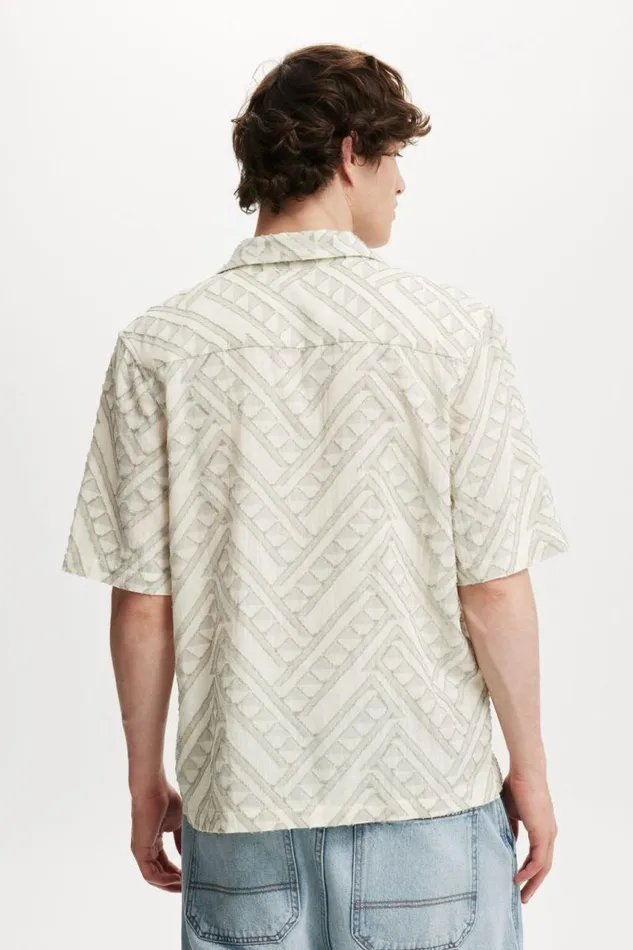 Cotton On Shirts and Polos Freemont Short Sleeve Shirt Pyramid Art 8211 Men Cotton On Shirts and Polos Freemont Short Sleeve Shirt Pyramid Art 8211 Men