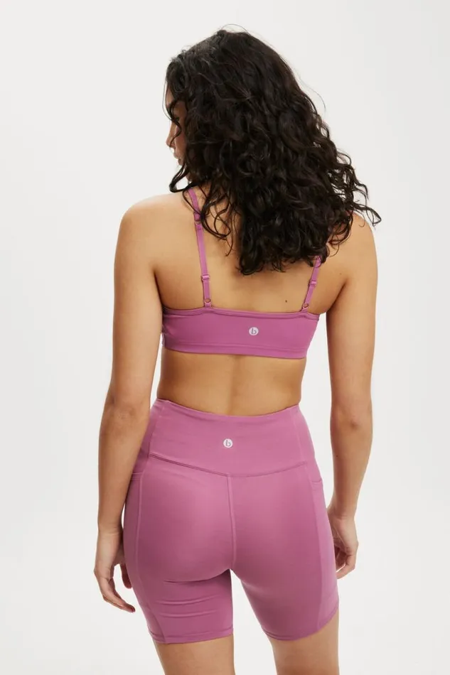 Cotton On ShortsandSkirts Ultra Soft Track Bike Short Red Violet 8211 Women