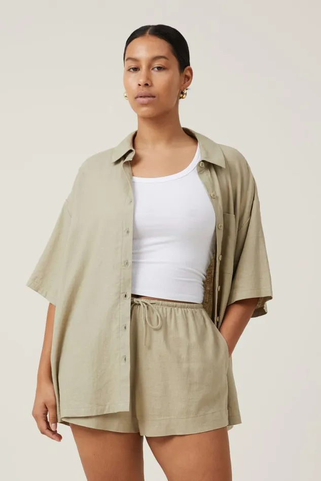 Cotton On Shorts Haven Short Desert Sage 8211 Women