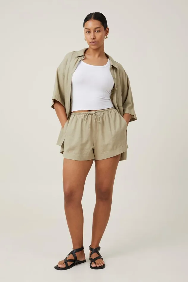 Cotton On Shorts Haven Short Desert Sage 8211 Women