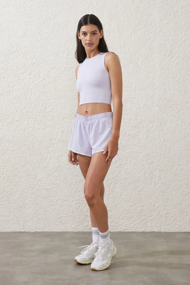 Cotton On Shorts On The Move Jogger Lilac Light White 8211 Women