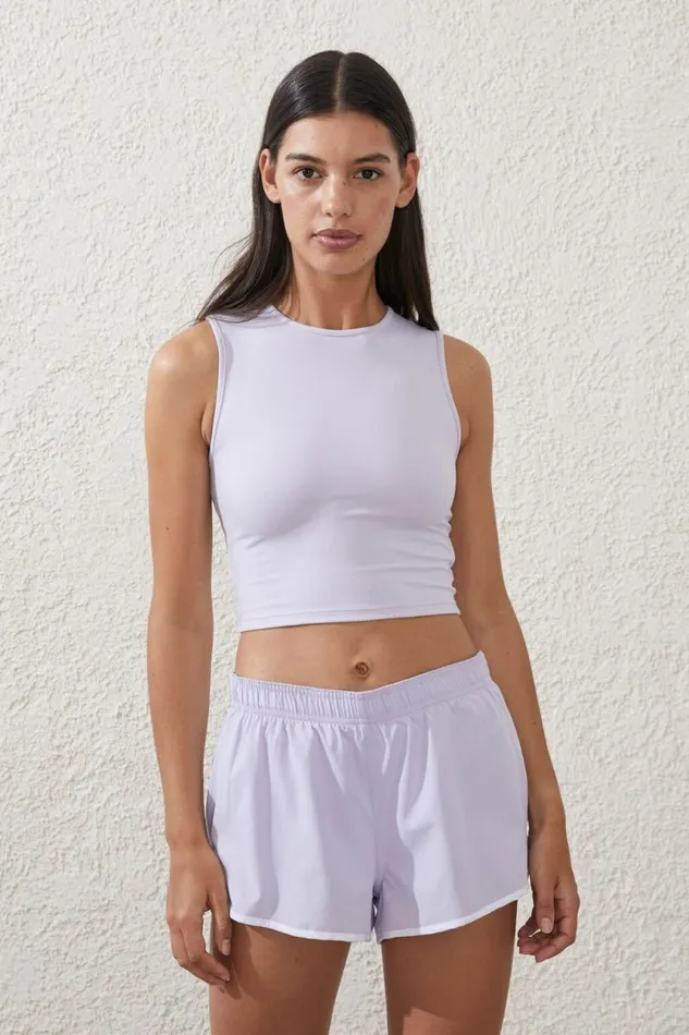 Cotton On Shorts On The Move Jogger Lilac Light White 8211 Women