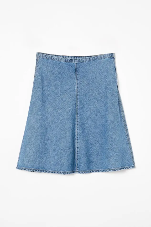 Cotton On Skirts Gigi Denim Midi Skirt Dream Blue 8211 Women Cotton On Skirts Gigi Denim Midi Skirt Dream Blue 8211 Women