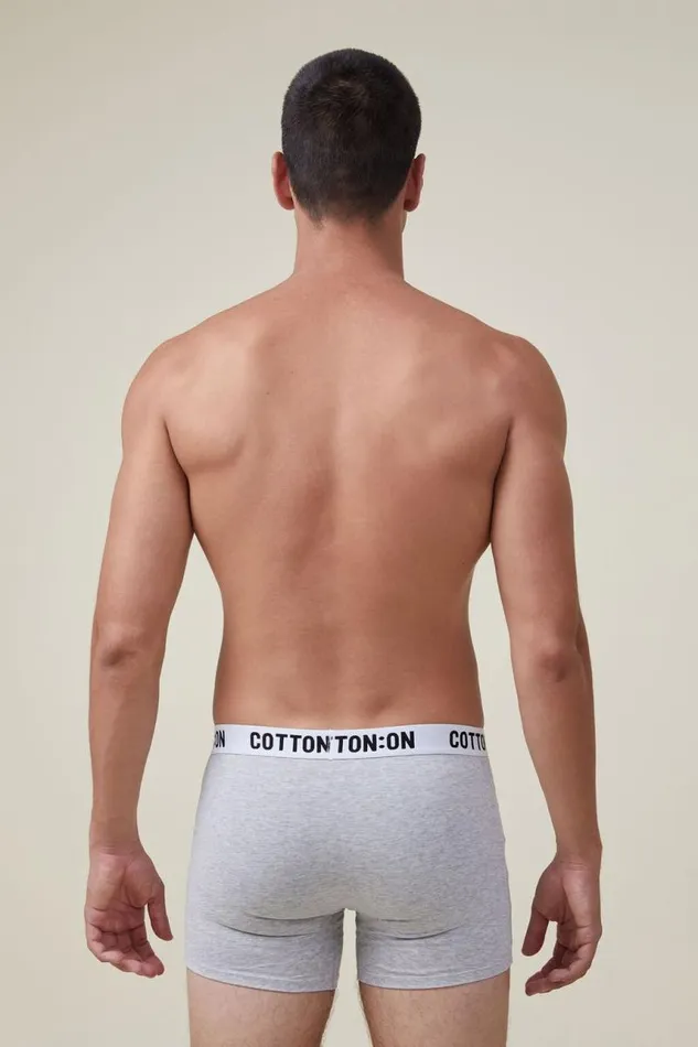 Cotton On Socks and Underwear Mens Organic Cotton Trunks Light Grey Marlewhiteblack 8211 Men Cotton On Socks and Underwear Mens Organic Cotton Trunks Light Grey Marlewhiteblack 8211 Men