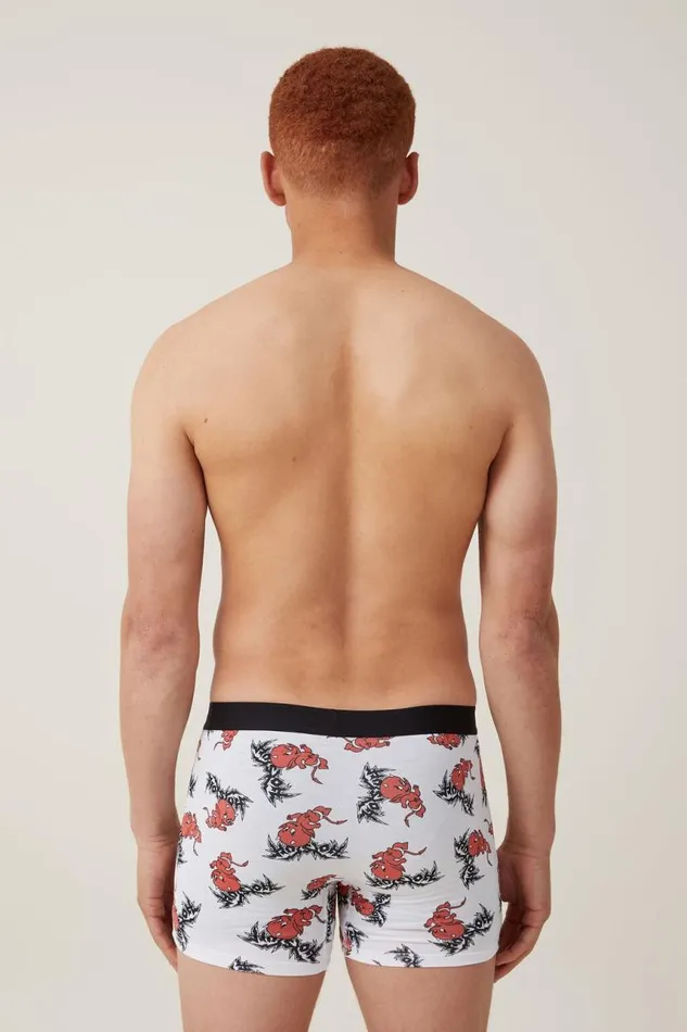 Cotton On Socks and Underwear Mens Special Edition Trunks Lcn Uni White Hot Stuff Metal Logo 8211 Men Cotton On Socks and Underwear Mens Special Edition Trunks Lcn Uni White Hot Stuff Metal Logo 8211 Men