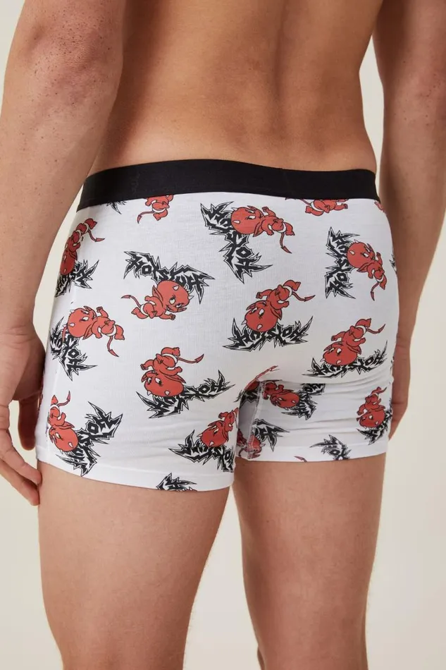 Cotton On Socks and Underwear Mens Special Edition Trunks Lcn Uni White Hot Stuff Metal Logo 8211 Men Cotton On Socks and Underwear Mens Special Edition Trunks Lcn Uni White Hot Stuff Metal Logo 8211 Men