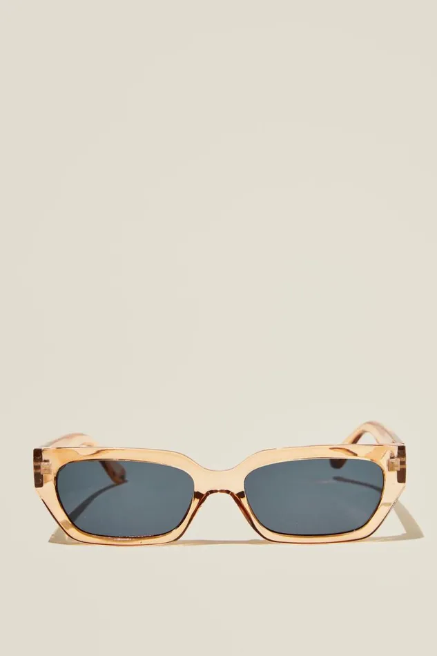 Cotton On Sunglasses The Razor Sunglasses Sand Crystalgrey 8211 Men