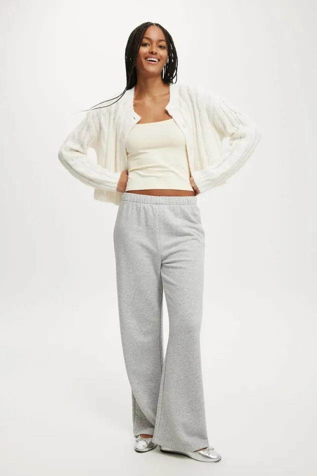 Cotton On SweatersandCardigans Fluffy Mid Cable Crew Cardigan Ecru 8211 Women Cotton On SweatersandCardigans Fluffy Mid Cable Crew Cardigan Ecru 8211 Women