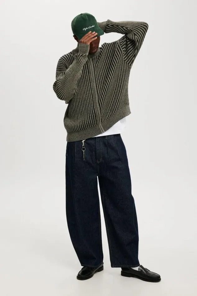 Cotton On Sweaters Zip Through Knit Black 8211 Men Cotton On Sweaters Zip Through Knit Black 8211 Men