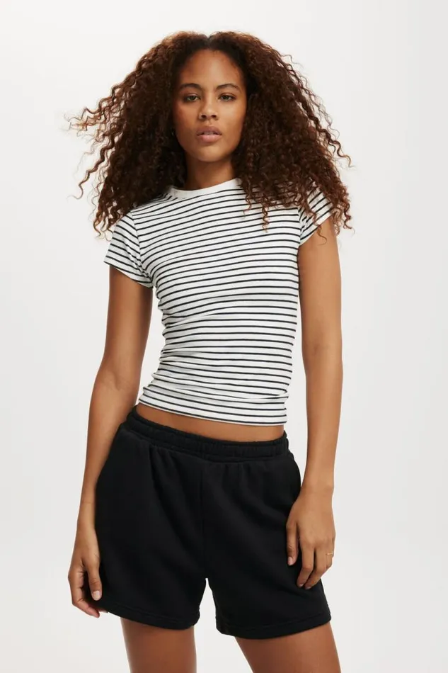 Cotton On SweatsandHoodies Classic Fleece Short Black 8211 Women
