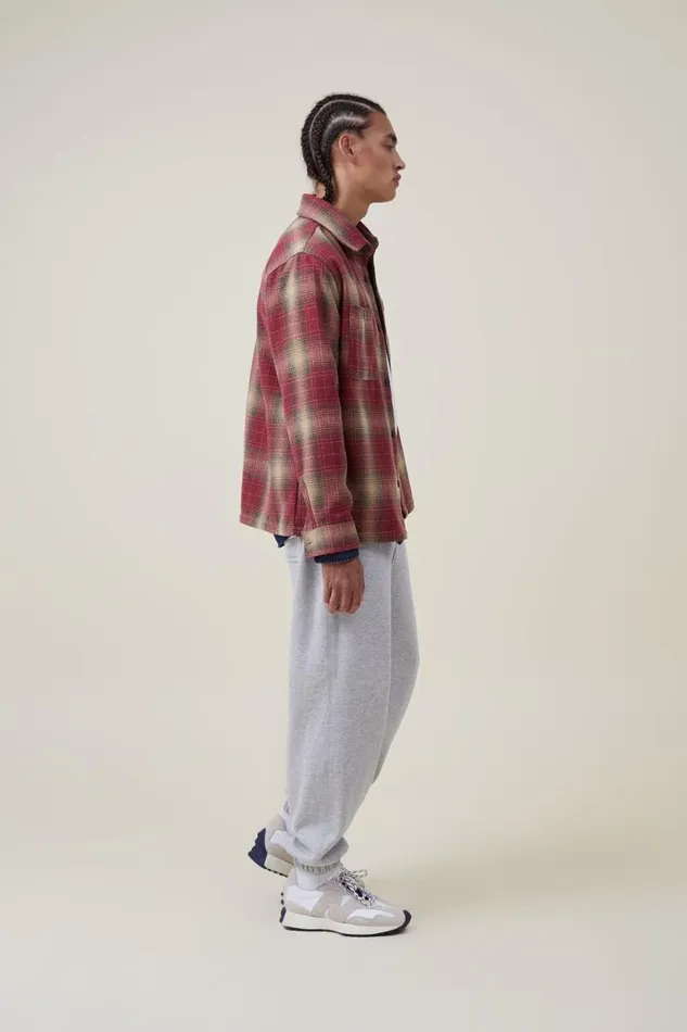 Cotton On Sweats and Hoodies Loose Fit Track Grey Marle 8211 Men Cotton On Sweats and Hoodies Loose Fit Track Grey Marle 8211 Men