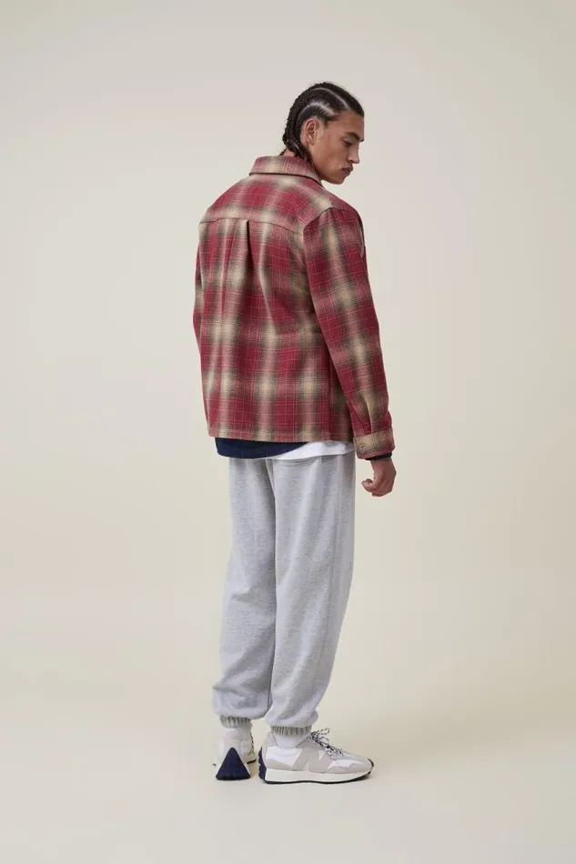 Cotton On Sweats and Hoodies Loose Fit Track Grey Marle 8211 Men Cotton On Sweats and Hoodies Loose Fit Track Grey Marle 8211 Men