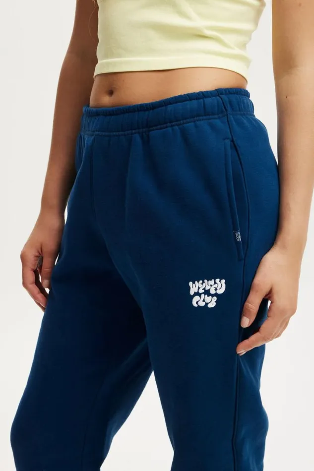 Cotton On SweatsandHoodies Plush Essential Gym Sweatpant Navy Peonywellness Club 8211 Women Cotton On SweatsandHoodies Plush Essential Gym Sweatpant Navy Peonywellness Club 8211 Women