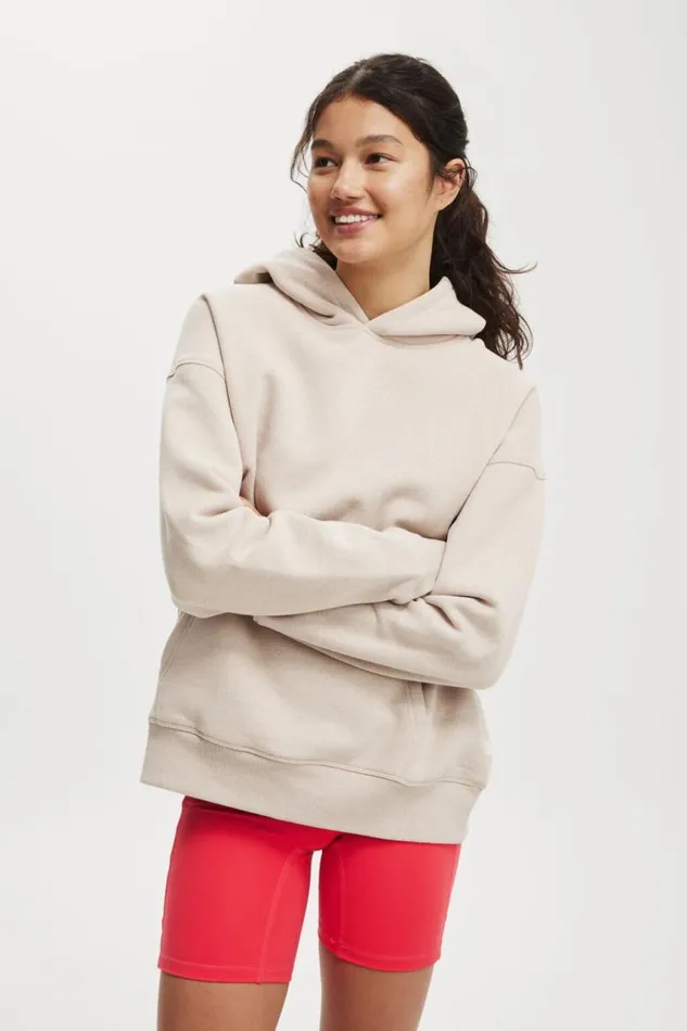 Cotton On SweatsandHoodies Plush Premium Graphic Hoodie Sesame Marlewellness Club White 8211 Women Cotton On SweatsandHoodies Plush Premium Graphic Hoodie Sesame Marlewellness Club White 8211 Women