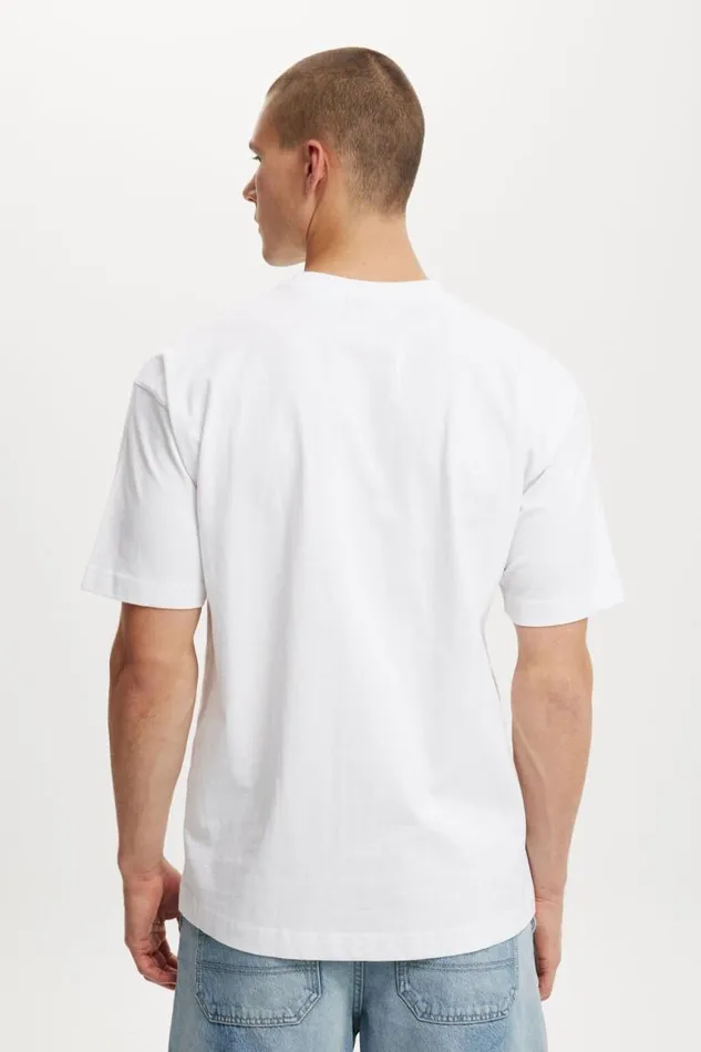 Cotton On Tees and Tanks Box Fit Pocket TShirt White 8211 Men Cotton On Tees and Tanks Box Fit Pocket TShirt White 8211 Men