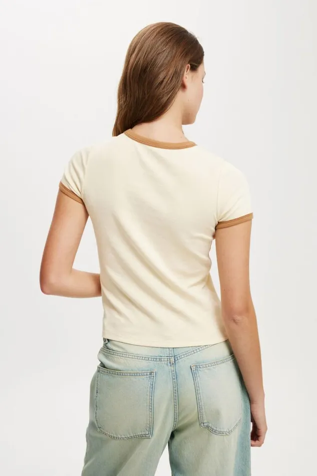 Cotton On Tops Fitted Graphic Longline Tee Champs Birch 8211 Women Cotton On Tops Fitted Graphic Longline Tee Champs Birch 8211 Women