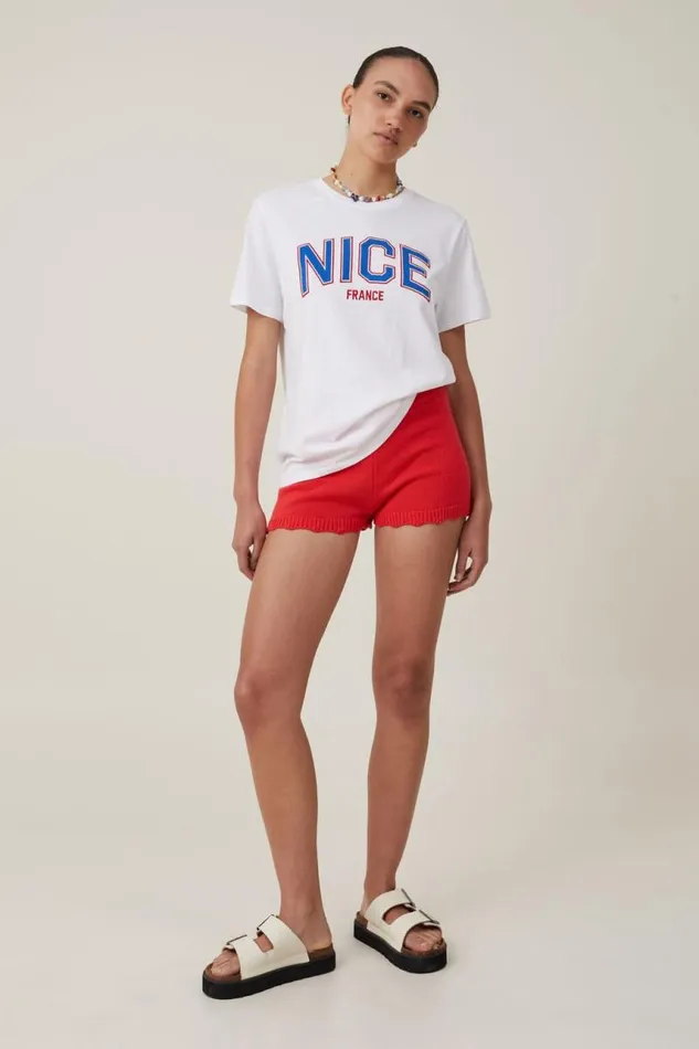 Cotton On Tops Regular Fit Graphic Tee Nicewhite 8211 Women Cotton On Tops Regular Fit Graphic Tee Nicewhite 8211 Women