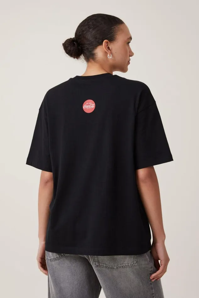 Cotton On Tops The Lcn Boxy Graphic Tee Lcn Cok Coca Cola Coke Black 8211 Women Cotton On Tops The Lcn Boxy Graphic Tee Lcn Cok Coca Cola Coke Black 8211 Women
