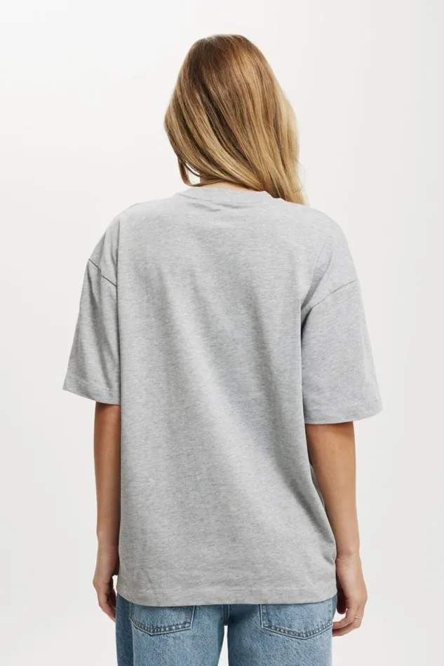 Cotton On Tops The Premium Boxy Graphic Tee East Village Winter Grey Marle 8211 Women Cotton On Tops The Premium Boxy Graphic Tee East Village Winter Grey Marle 8211 Women