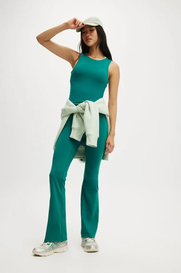 Cotton On Tops Ultra Soft Racer Tank Top Emerald Forest 8211 Women Cotton On Tops Ultra Soft Racer Tank Top Emerald Forest 8211 Women