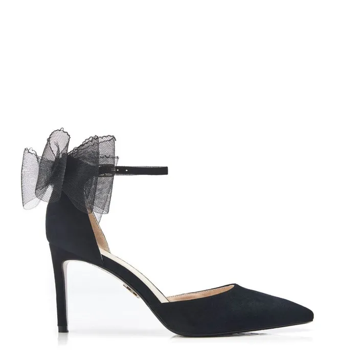 Court Shoes Women Moda In Pelle Jazlyne Black Suede