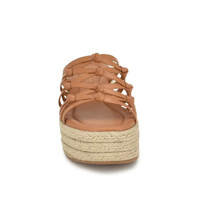 Cristy Espadrille Wedge Sandals Light Brown Women Nine West Mid Heels Cristy Espadrille Wedge Sandals Light Brown Women Nine West Mid Heels