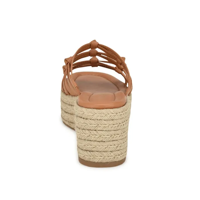 Cristy Espadrille Wedge Sandals Light Brown Women Nine West Mid Heels Cristy Espadrille Wedge Sandals Light Brown Women Nine West Mid Heels