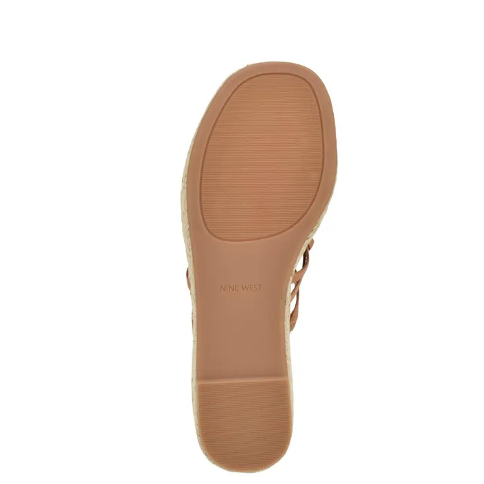 Cristy Espadrille Wedge Sandals Light Brown Women Nine West Mid Heels Cristy Espadrille Wedge Sandals Light Brown Women Nine West Mid Heels