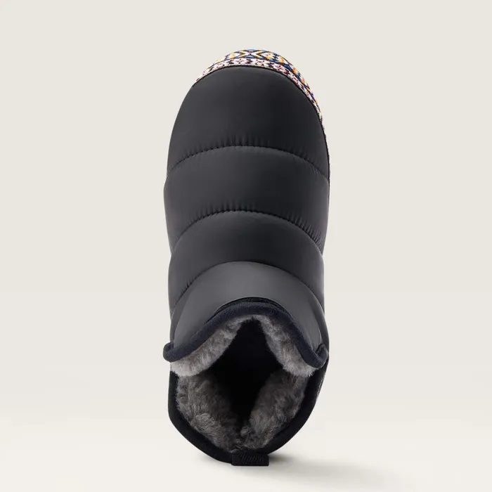 Crius Bootie Slipper Black Women Ariat Slippers Crius Bootie Slipper Black Women Ariat Slippers
