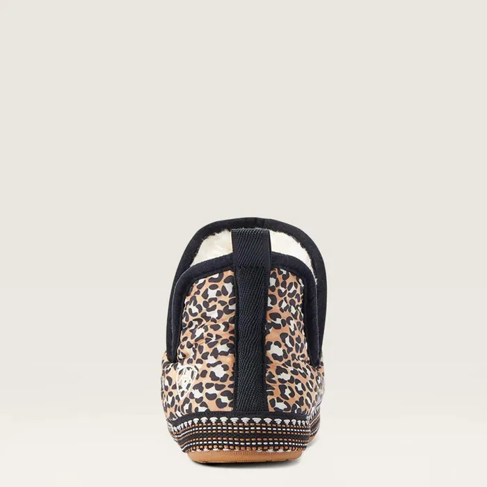Crius Bootie Slipper Tan Leopard Print Women Ariat Slippers Crius Bootie Slipper Tan Leopard Print Women Ariat Slippers