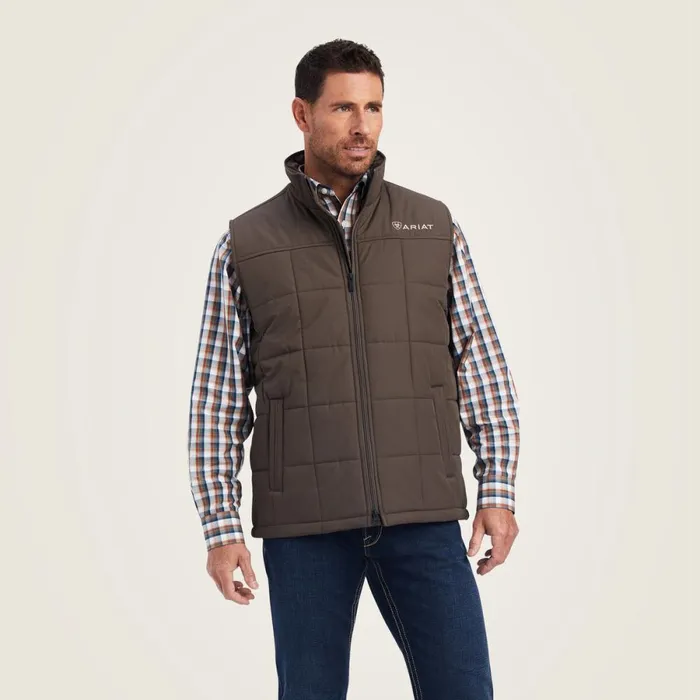 Crius Insulated Vest Banyan Bark Men Ariat Jackets and Vests