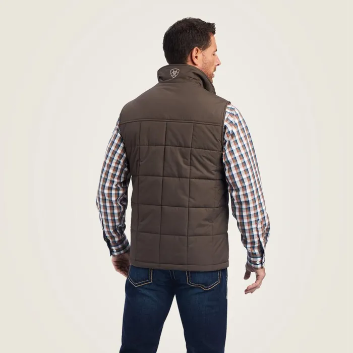 Crius Insulated Vest Banyan Bark Men Ariat Jackets and Vests Crius Insulated Vest Banyan Bark Men Ariat Jackets and Vests