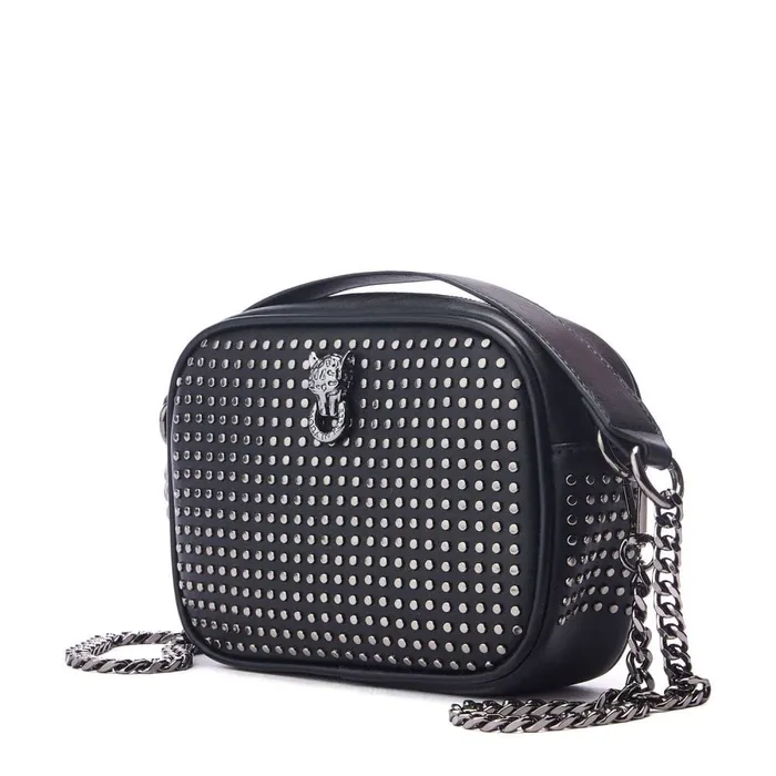 Crossbody Bags Women Moda In Pelle Beth Bag Black Porvair Crossbody Bags Women Moda In Pelle Beth Bag Black Porvair