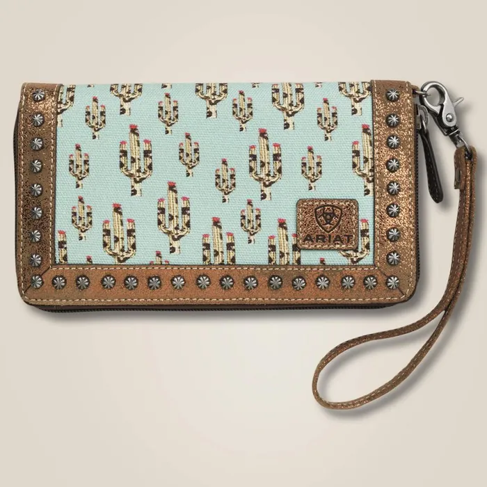 Cruiser Clutch Wallet Turquoise Women Ariat Bags and Wallets