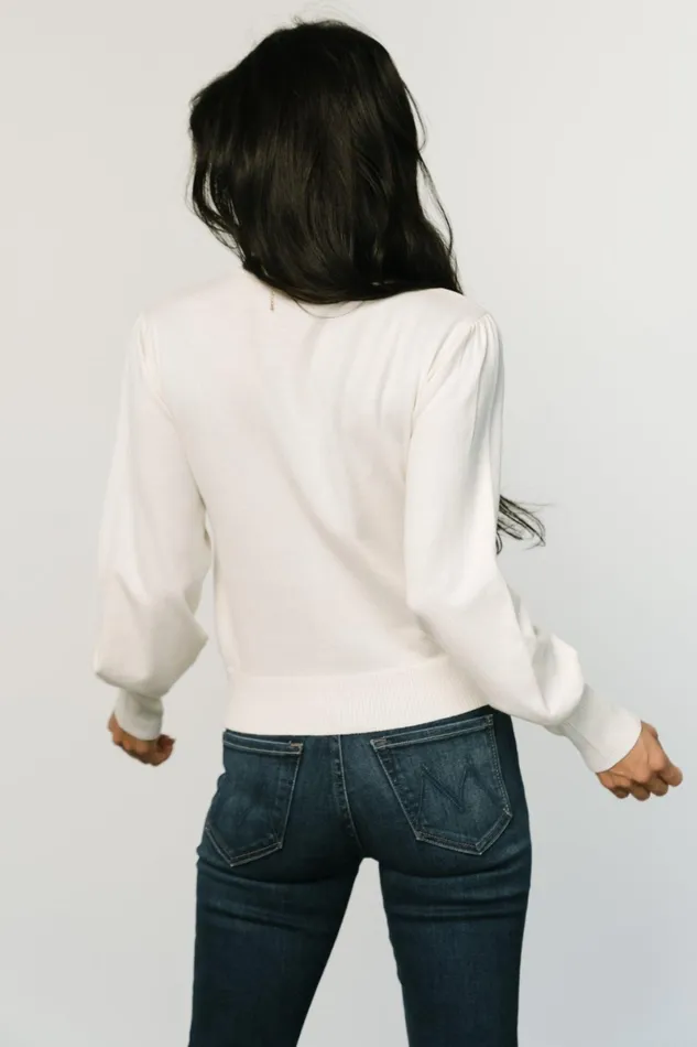 Danica Turtleneck Knit Top Ivory Women Baltic Born Blouses Shirts Danica Turtleneck Knit Top Ivory Women Baltic Born Blouses Shirts