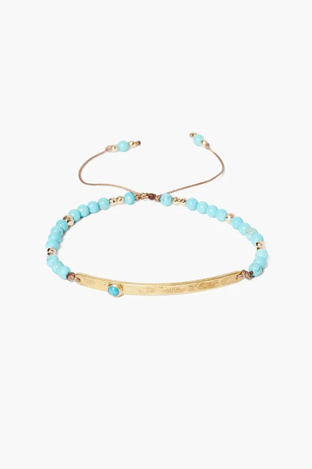 Delilah PullTie Bracelet Turquoise Mix Women Chan Luu Bracelets