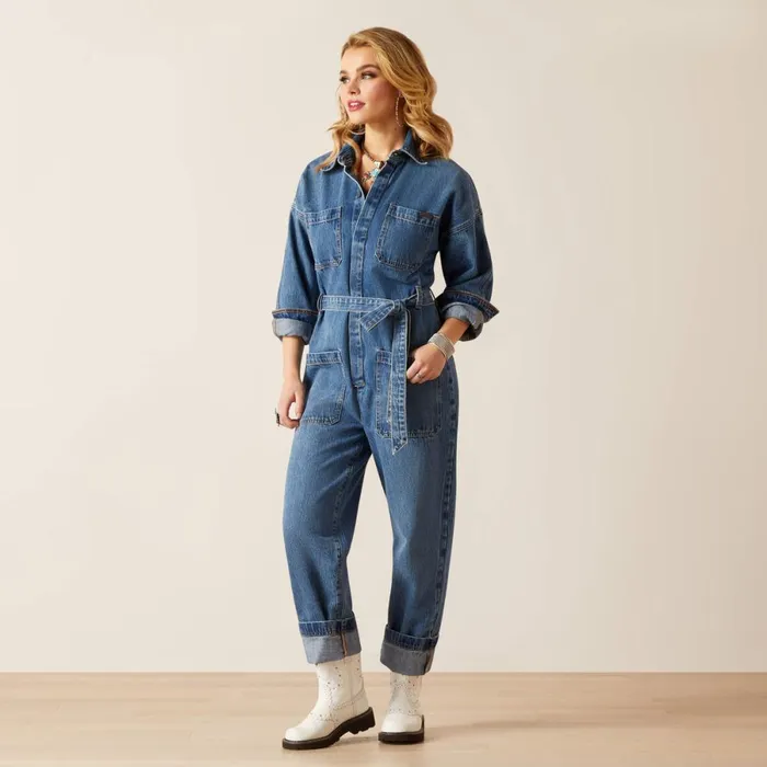 Denim Jumpsuit Georgia Women Ariat Denim