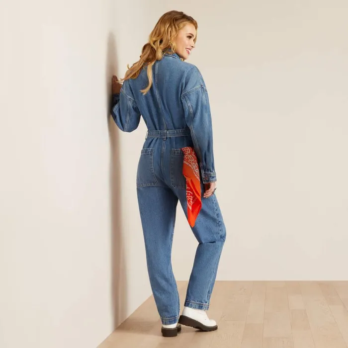 Denim Jumpsuit Georgia Women Ariat Denim Denim Jumpsuit Georgia Women Ariat Denim