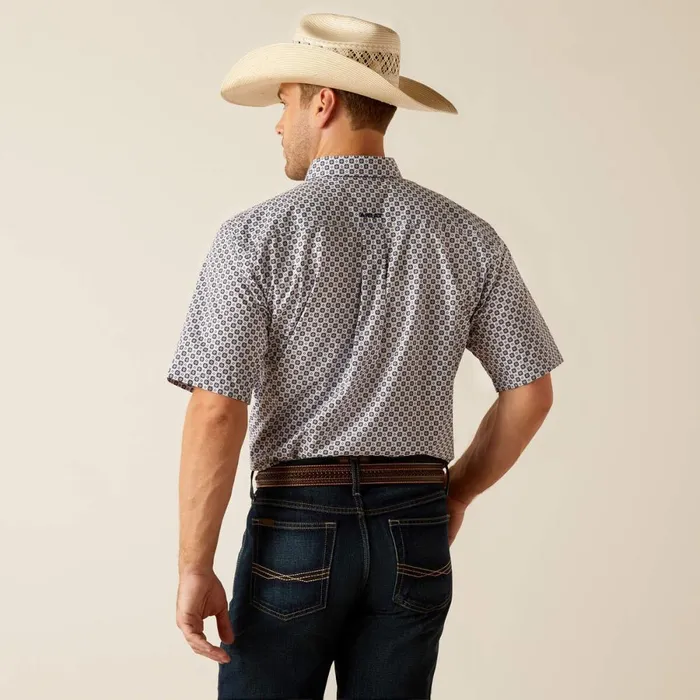 Denver Classic Fit Shirt Blue Men Ariat Button Down Shirts Denver Classic Fit Shirt Blue Men Ariat Button Down Shirts