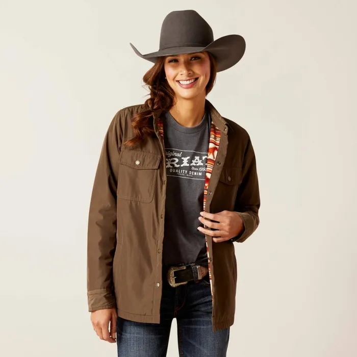 Dilon Shirt Jacket Canteen Women Ariat Jackets and Vests