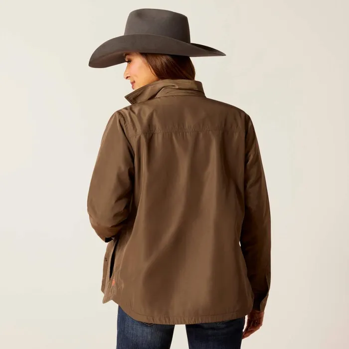 Dilon Shirt Jacket Canteen Women Ariat Jackets and Vests Dilon Shirt Jacket Canteen Women Ariat Jackets and Vests