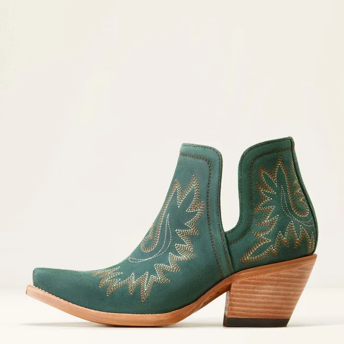 Dixon Bootie Poseidon Suede Women Ariat Western Boots