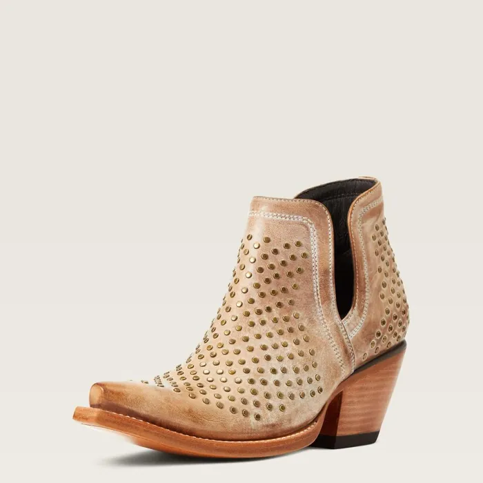Dixon Studs Western Boot Old West Tan Women Ariat Western Boots
