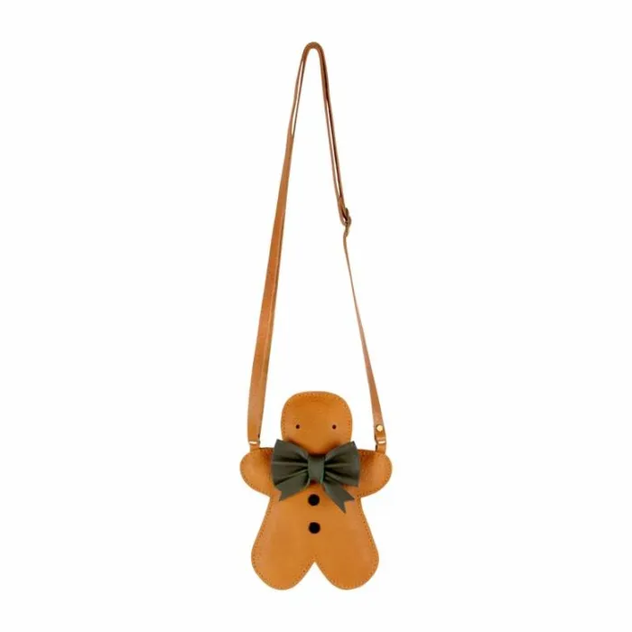 Donsje Amsterdam Accessories Baby Britta Exclusive Purse Toast Grain Leather