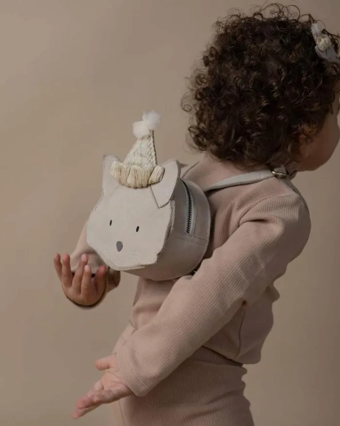 Donsje Amsterdam Accessories Baby Festie Backpack Lilac Nubuck