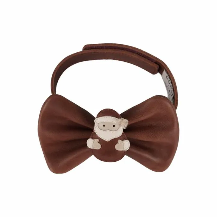 Donsje Amsterdam Accessories Baby Jery Bow Tie Burgundy Classic Leather