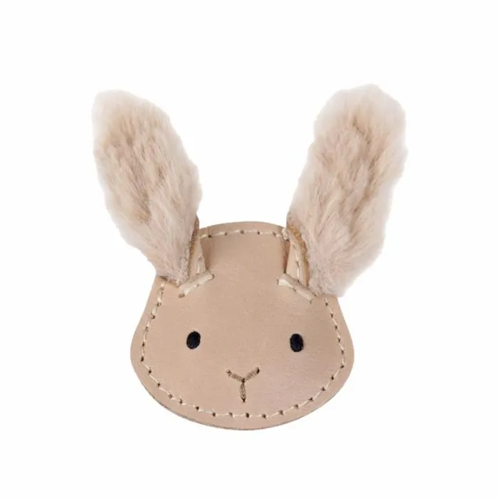 Donsje Amsterdam Accessories Baby Josy Exclusive Hairclip Light Rust Leather